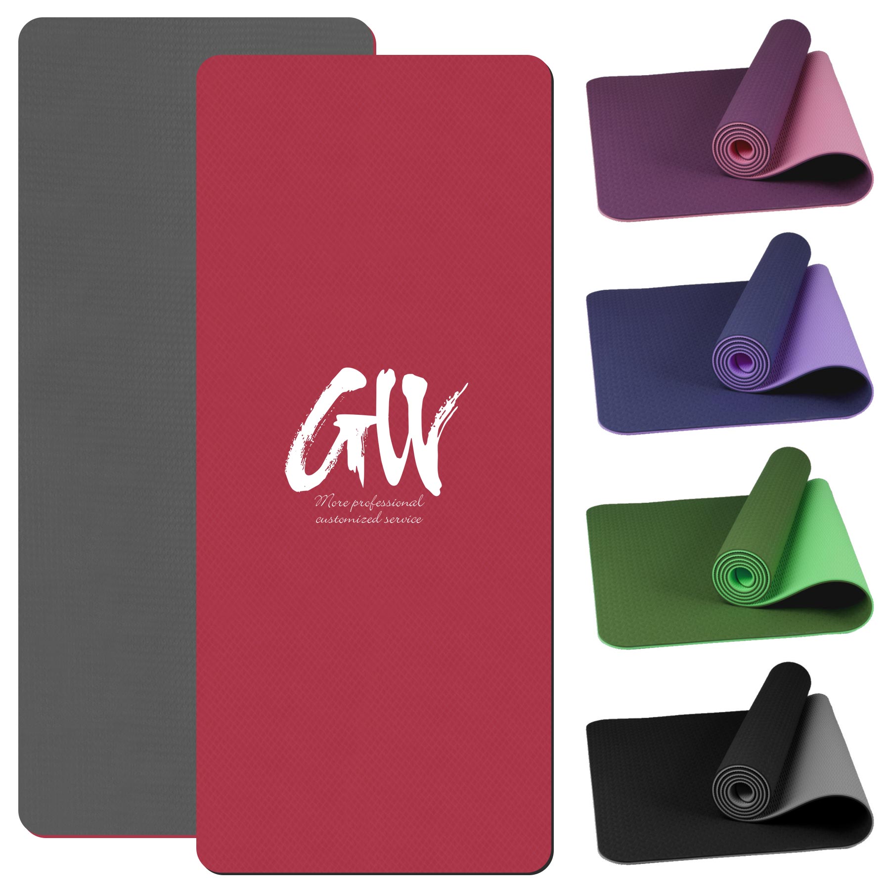 Premium Yoga Mat with Mesh Bag 1