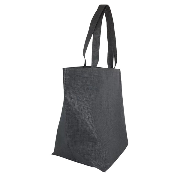 Advertising Non-Woven Crosshatched Tote Bags 2