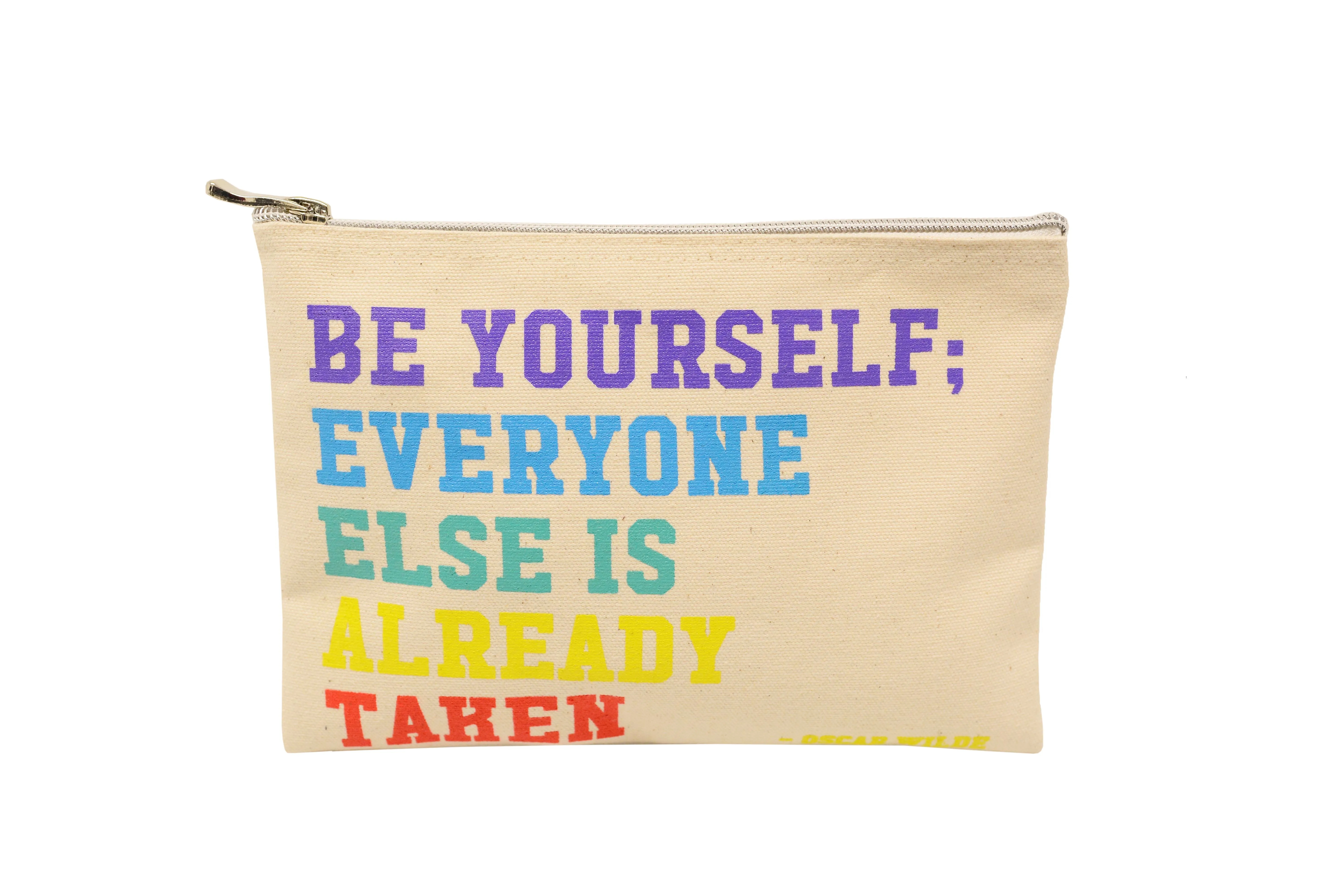 Canvas Zippered Pouches 6