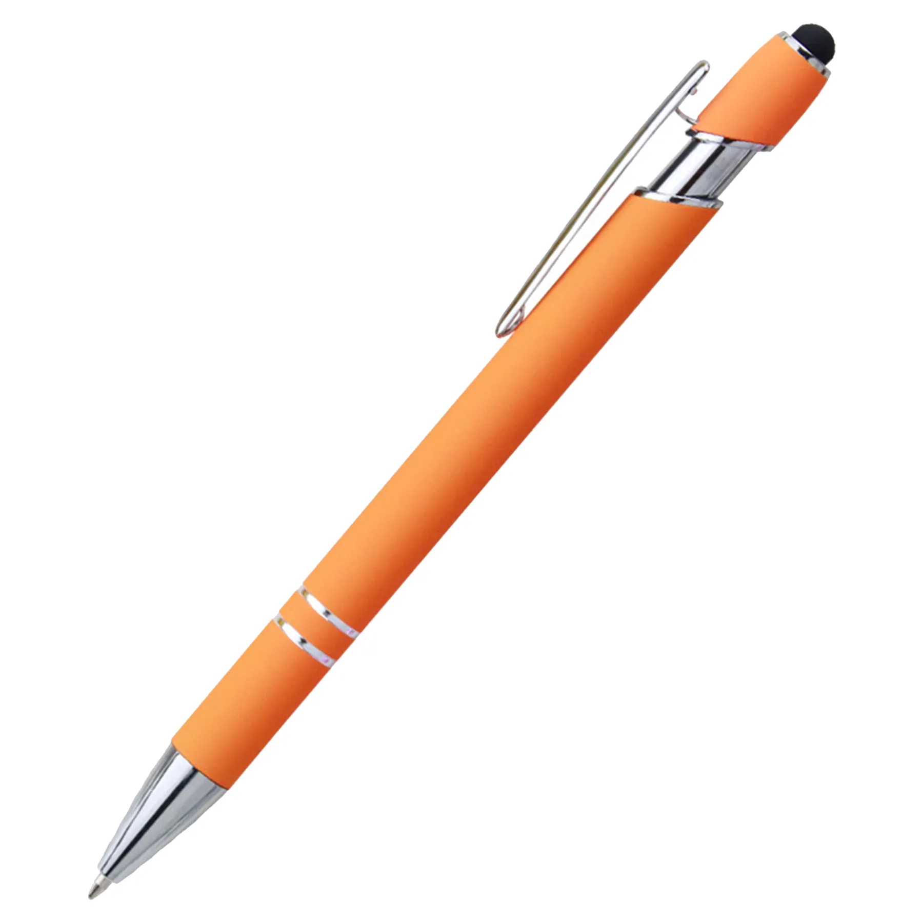 Rubberized Soft Tactile Ballpoint Pen 3