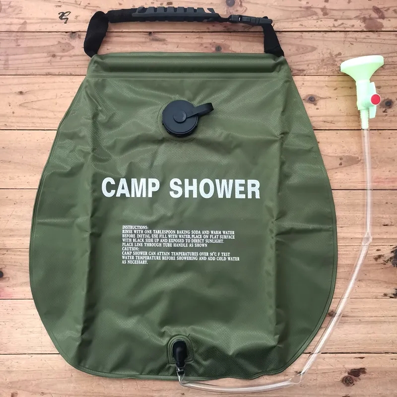 20L Solar Heated Camping Shower Bag 5