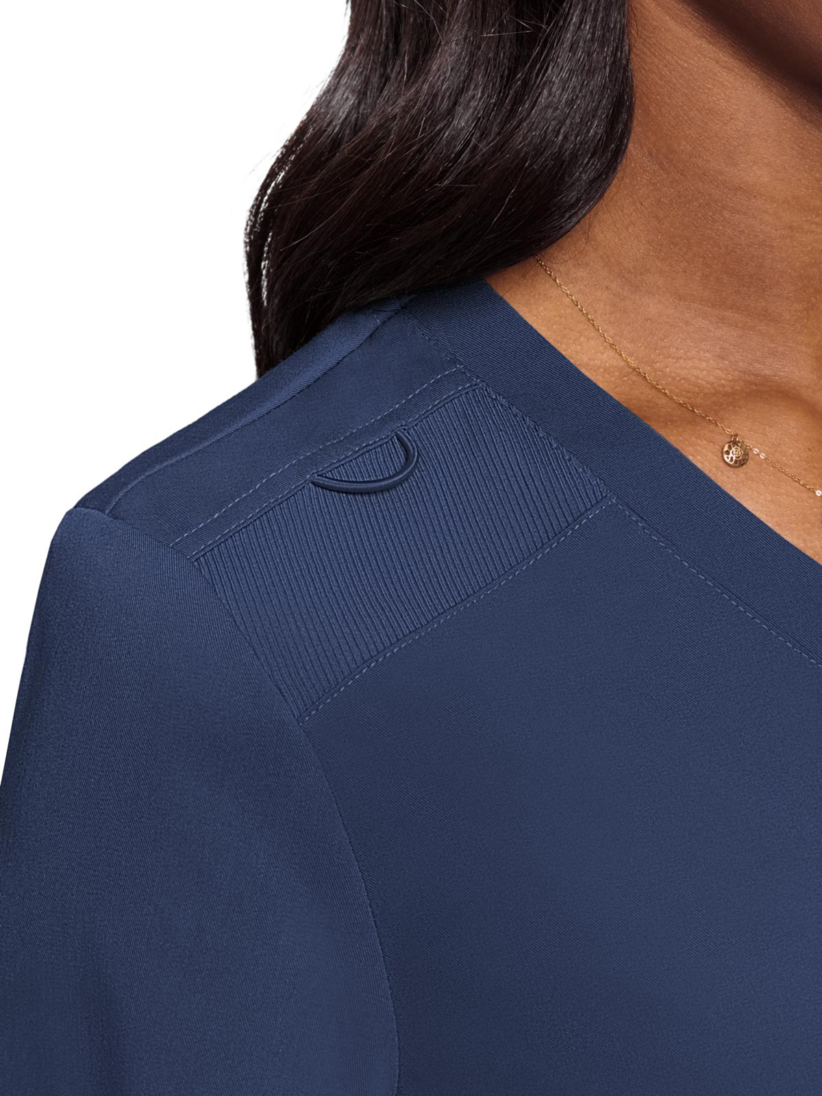 Med Couture - MC Touch - Women's 1-Pocket V-Neck Top 31
