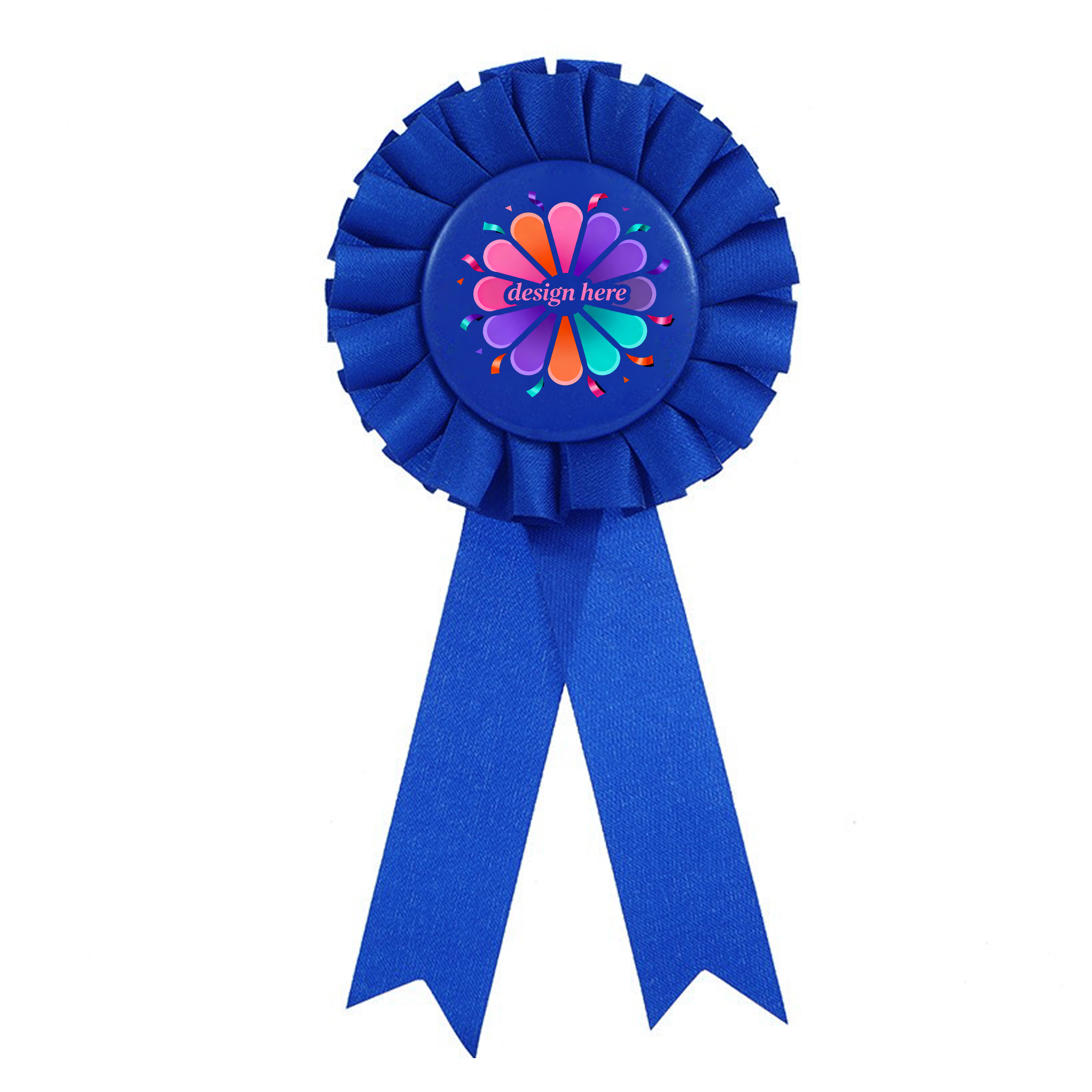 Premium Customized Ribbon Award Badges 1
