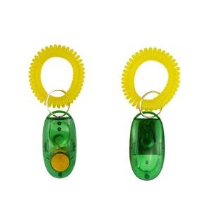 Durable Pet Training Loud Sound Clicker With Key Ring 19