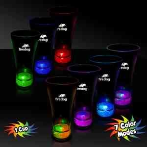 14 oz. Light Up LED Glow Pilsner
