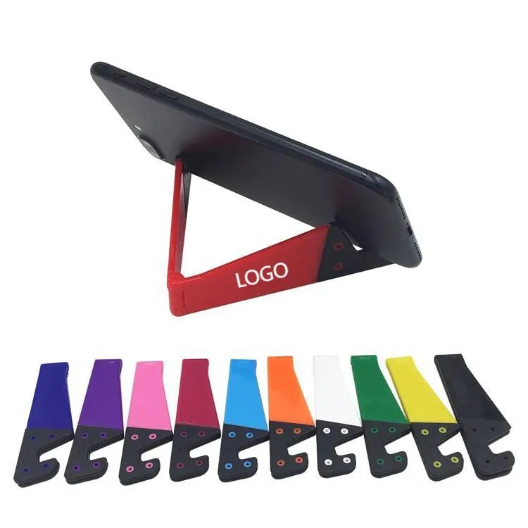 Foldable Plastic V Shape Phone Stand 7