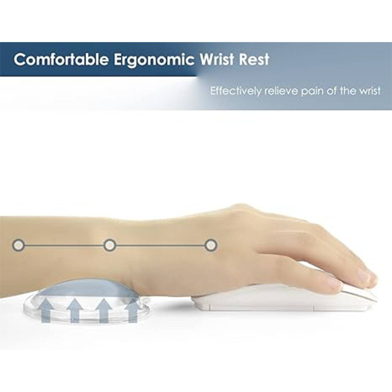 Silicone Wrist Rest Mouse Pad 2