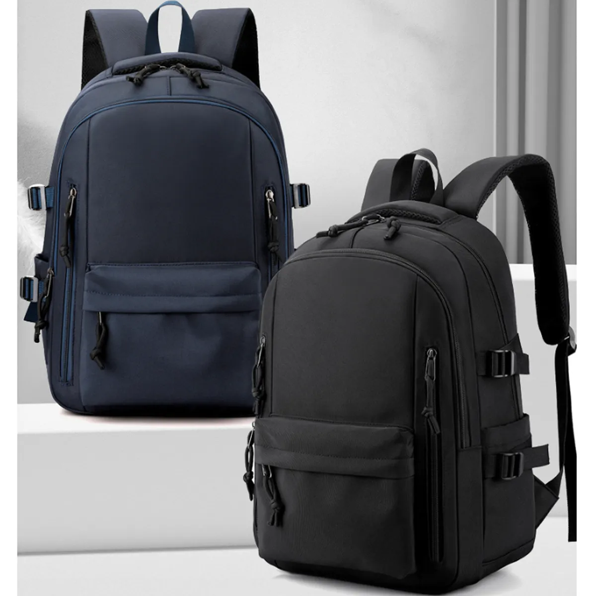 Large Capacity Travel Book Bag Laptop Backpack 1