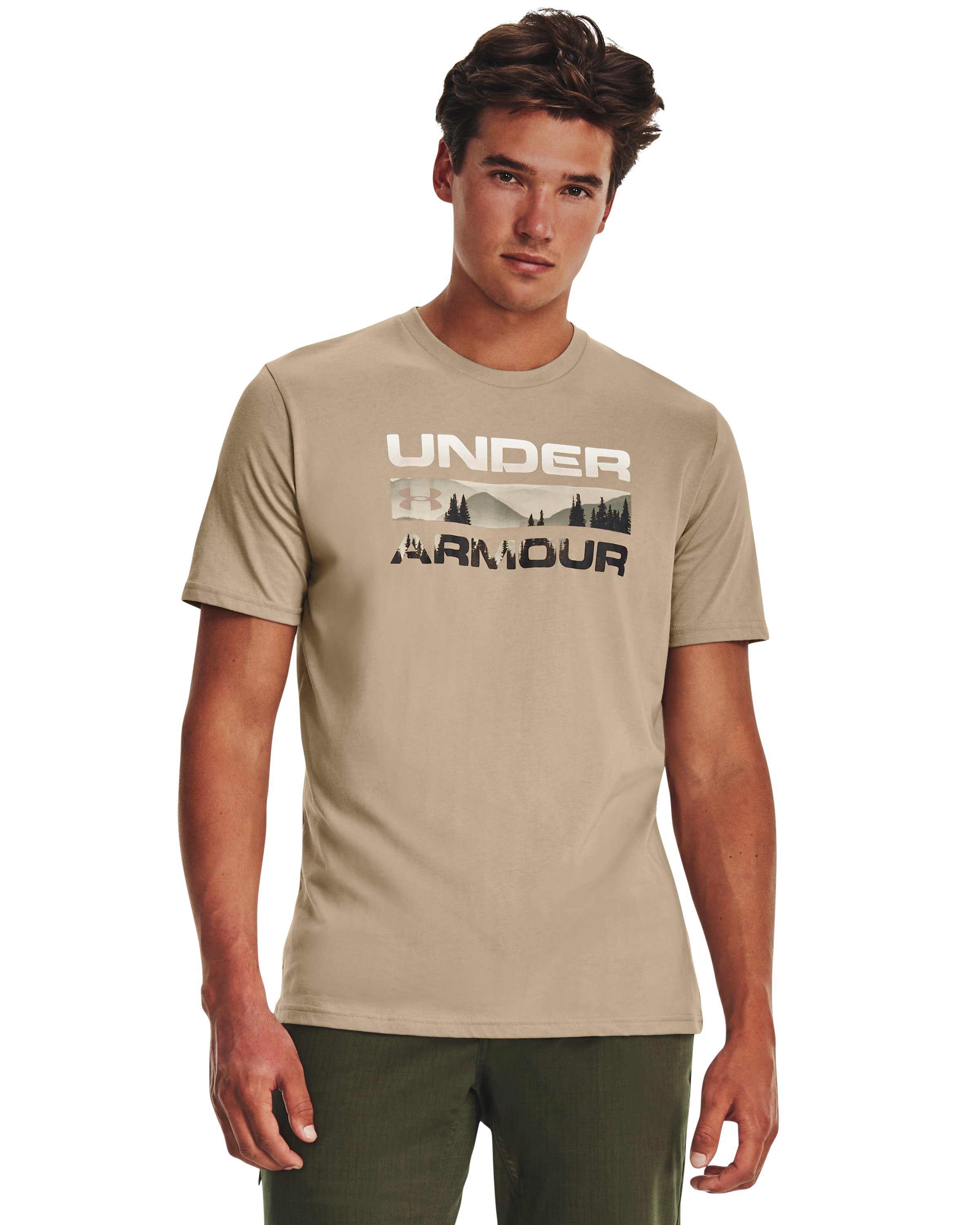 UA Stacked Logo Fill Men's T-Shirt 13