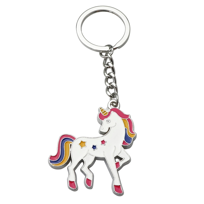 Unicorn car keychain 1
