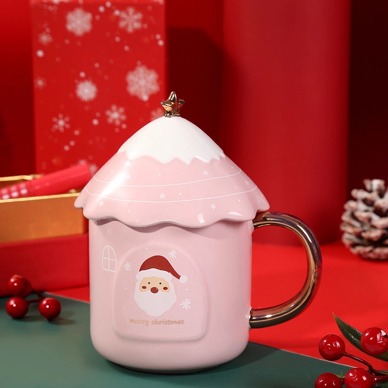 Christmas Tree Shaped Coffee Ceramic Mug 2