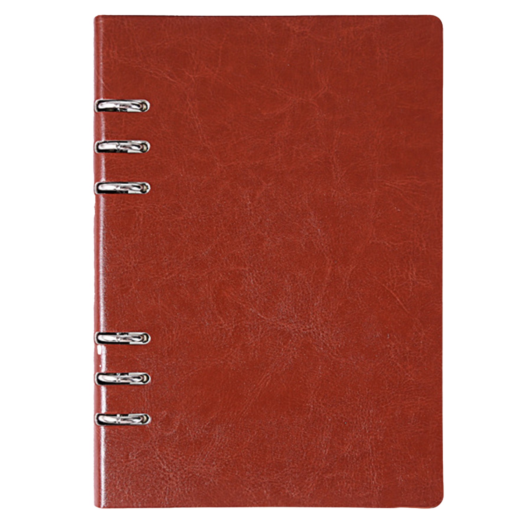 B5 Pu Leather Cover 200 Pages Refillable Writing Notebook 5