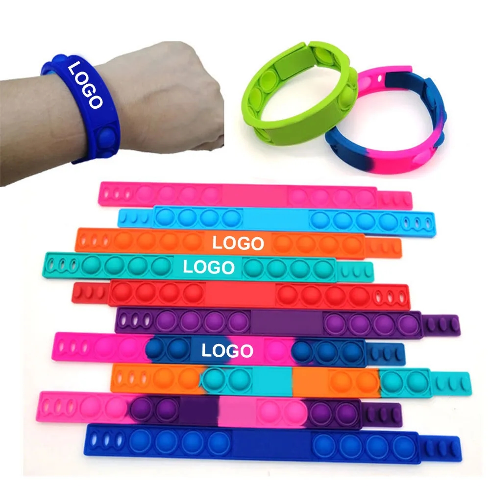 Silicone Push Pop Bracelet Fidget Toy 6