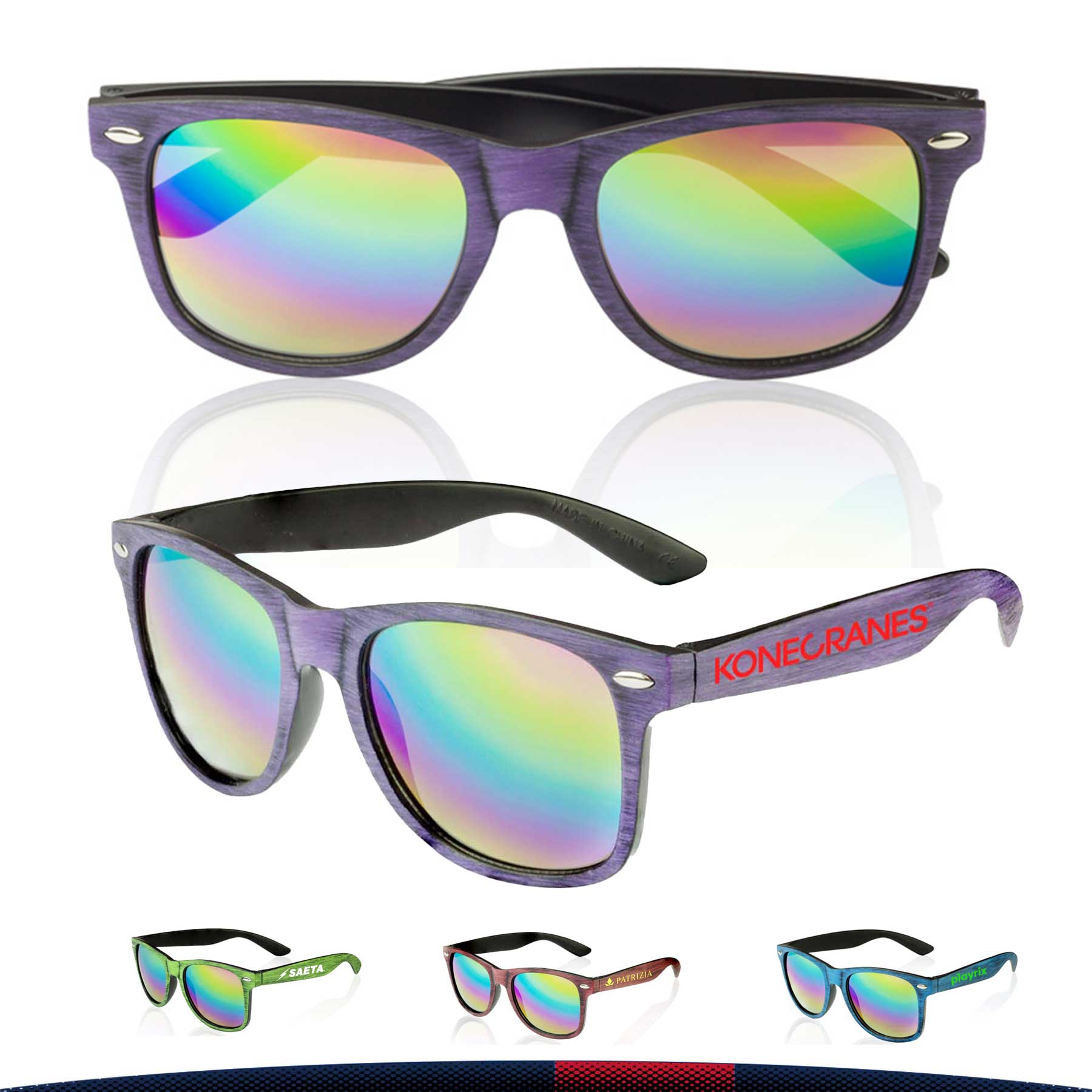 Eglin Woodgrain Sunglasses 2