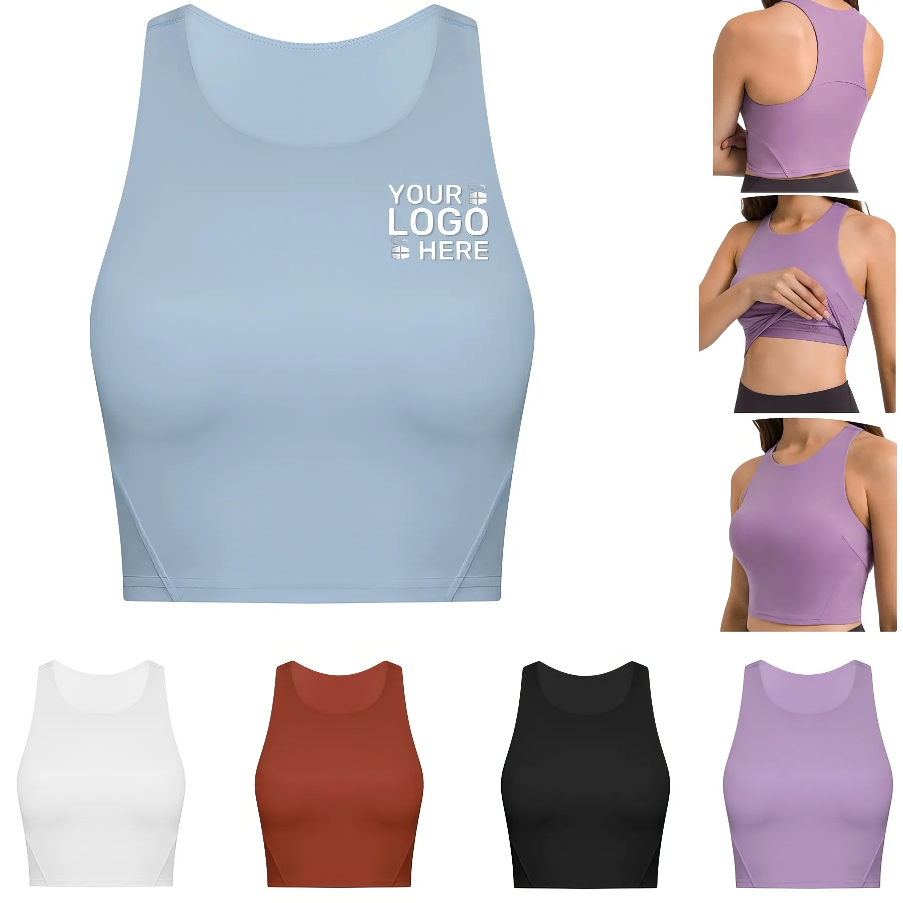 Women Yoga Athletic Vest 3