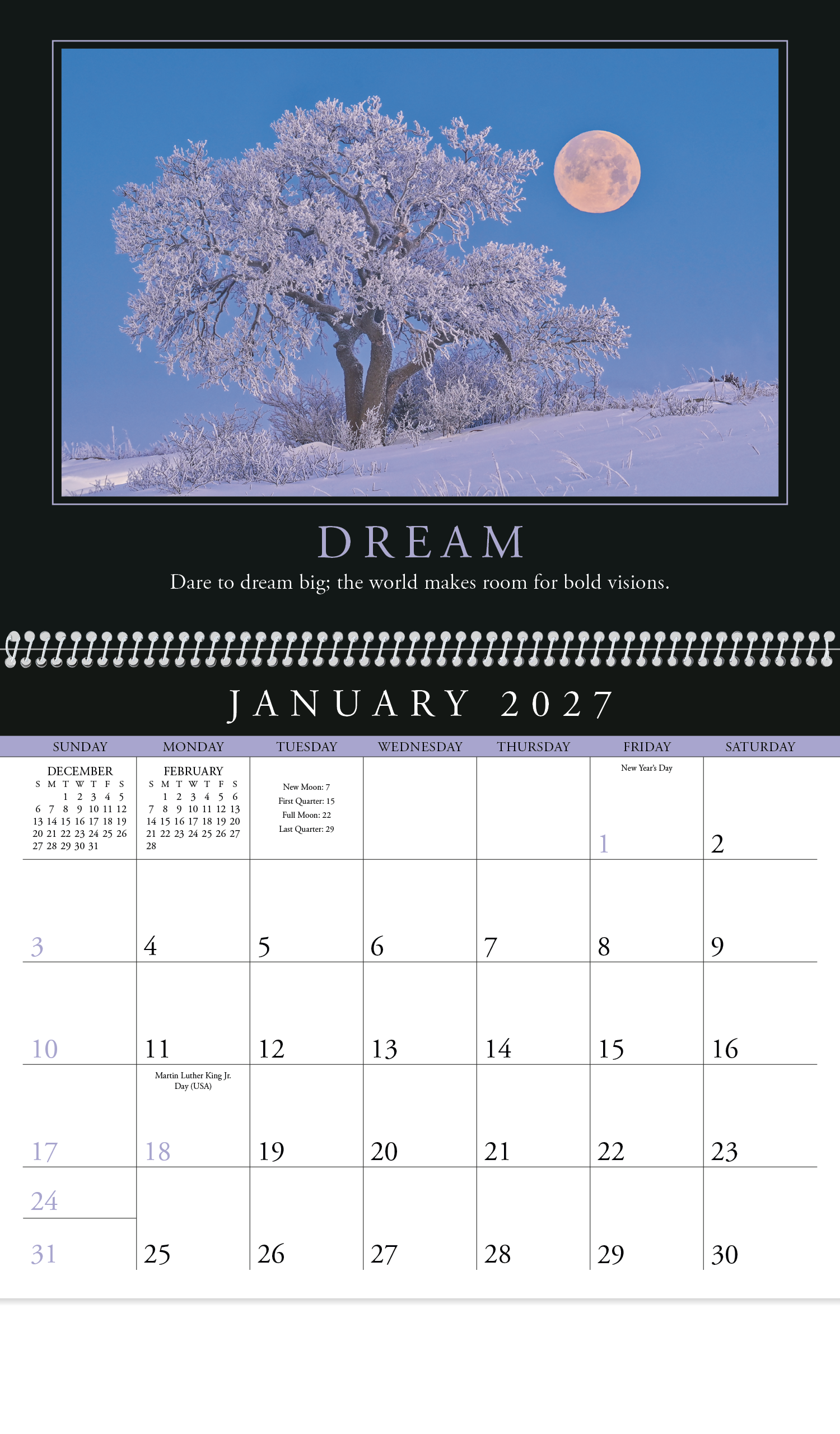 Triumph® Calendars Motivations Calendar 48