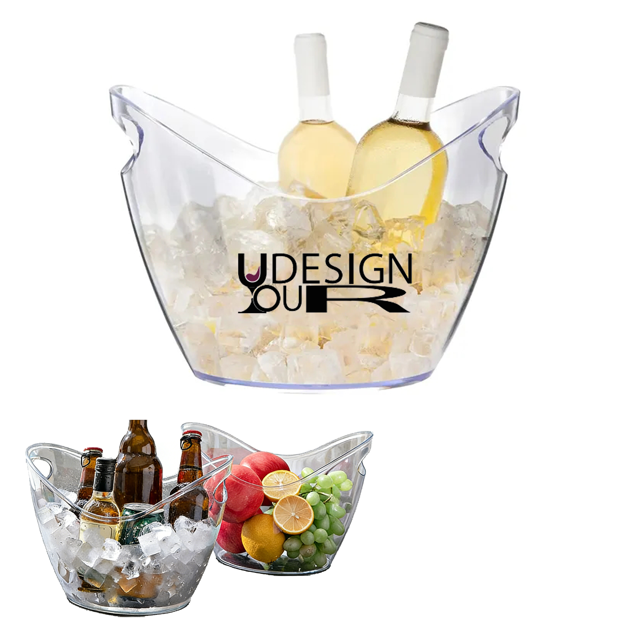 4 Liter Champagne Tub Ice Wine Bucket 2
