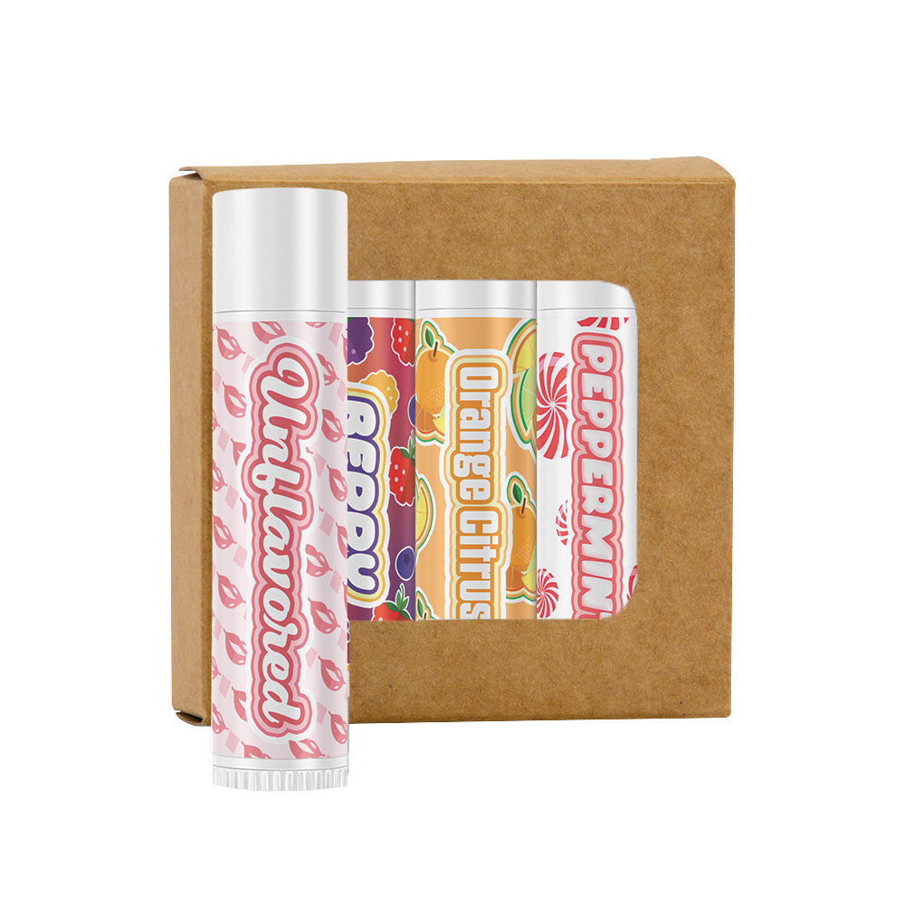 Ultra Lip Balm 4-Pack (White Tube) 1