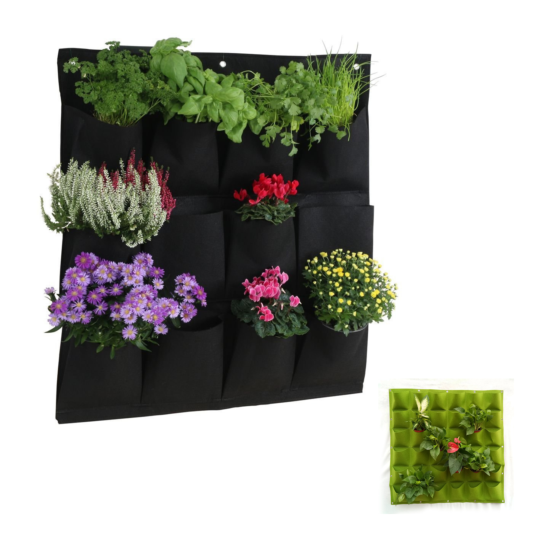 Garden Wall Planter Grow Bags 3