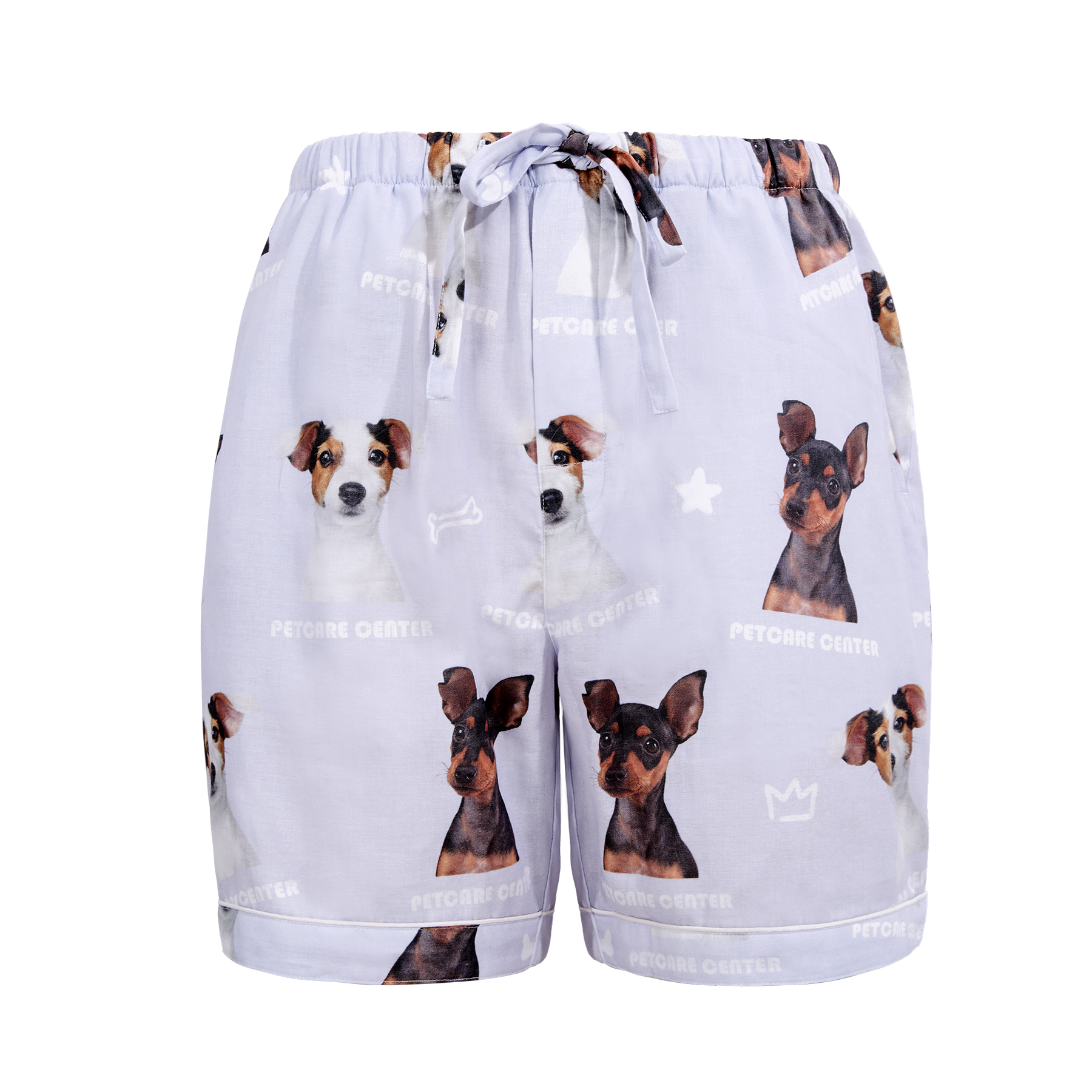 100% Cotton Double-Gauze Short Sleeve Pajamas Set 12