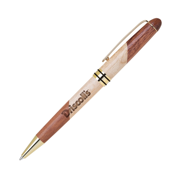 Terrific Timber-13 Curvy Design Wooden Pen 3