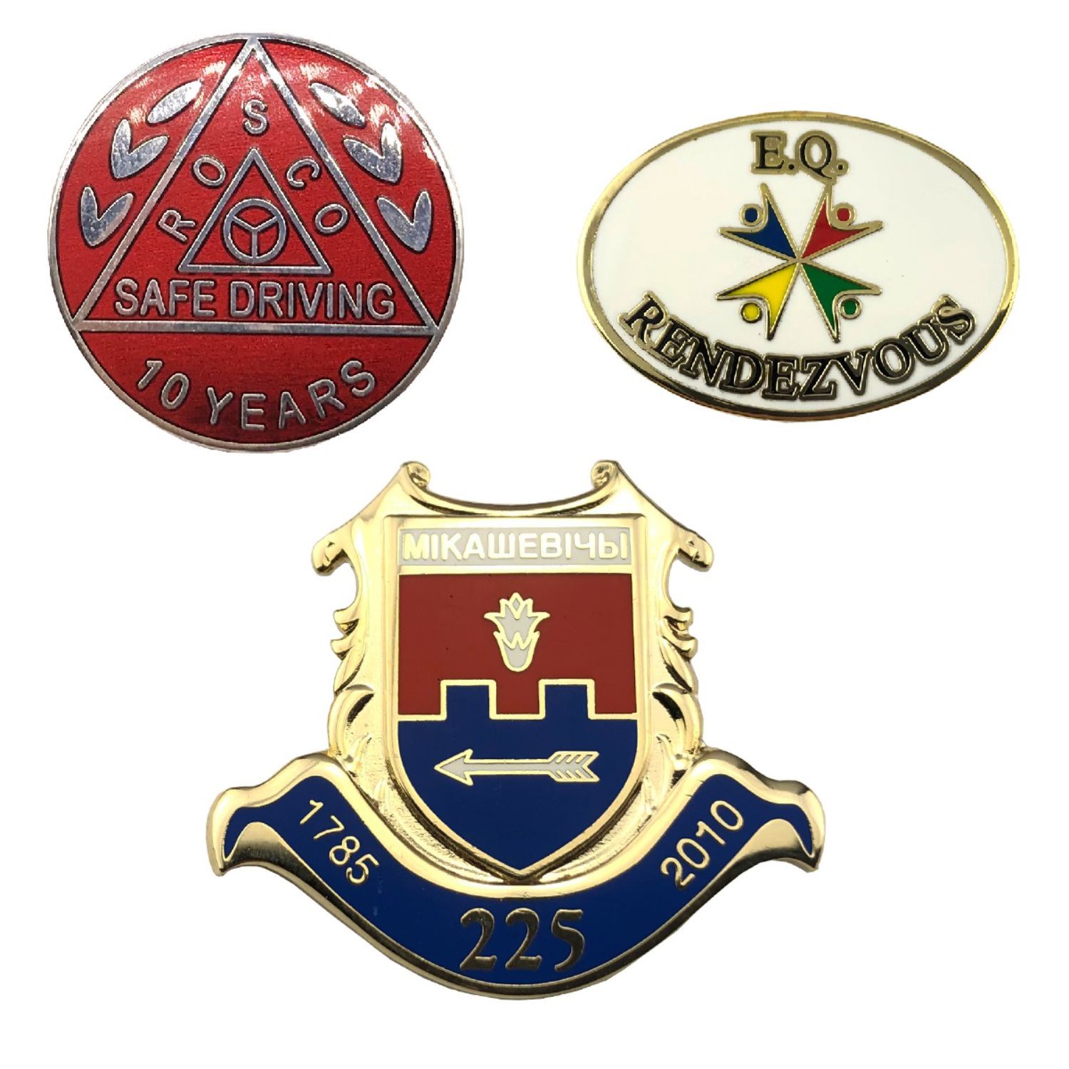 1.25" Hard Enamel Die Struck Lapel Pins 8