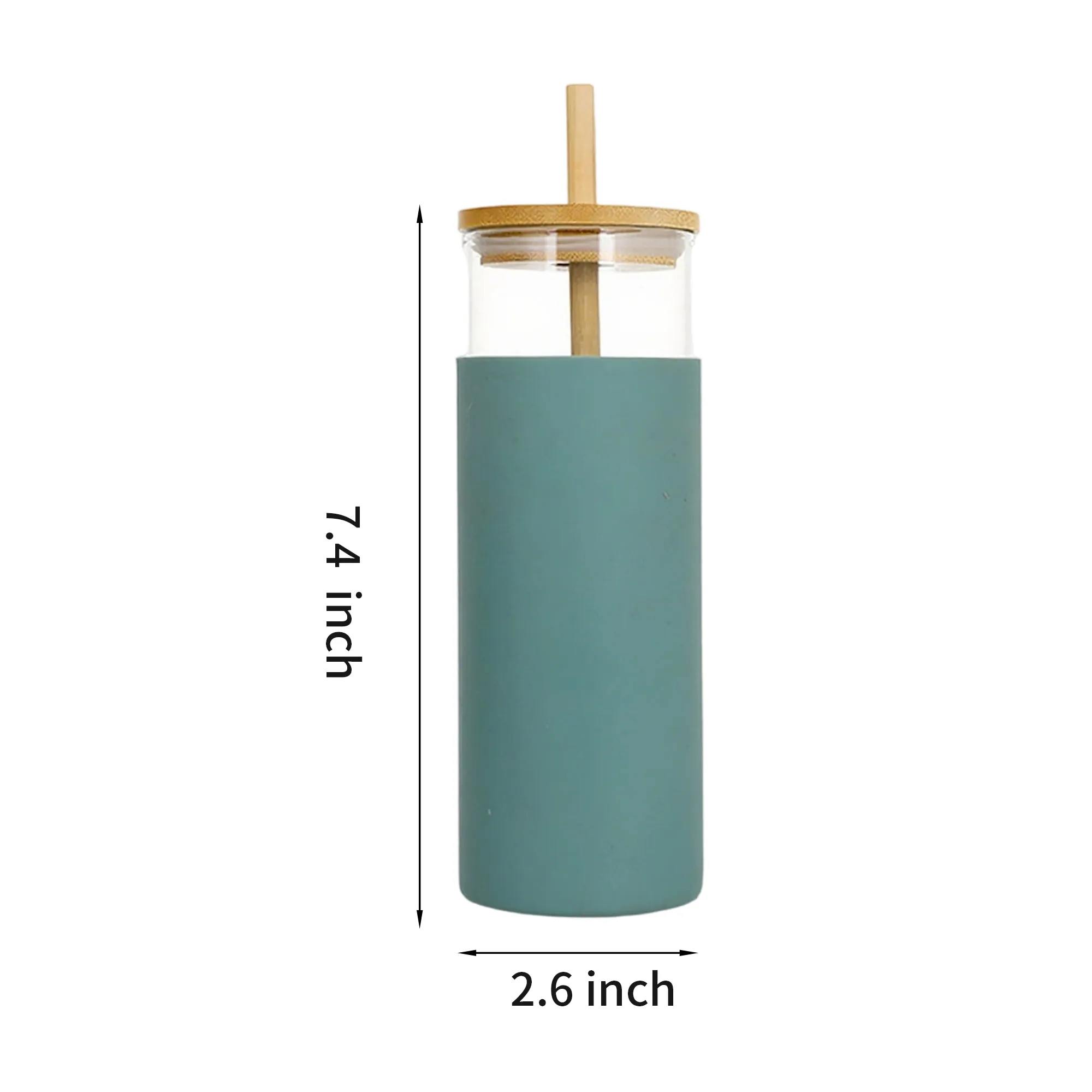 Glass Straw Tumbler 8
