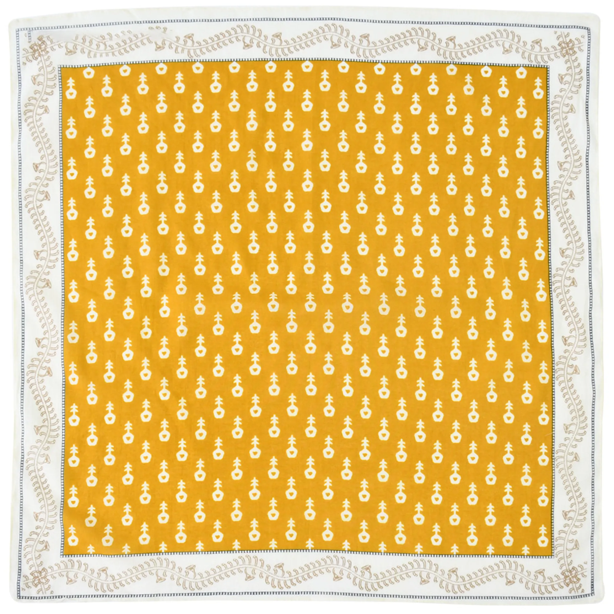 Custom Square Turban Yellow 2