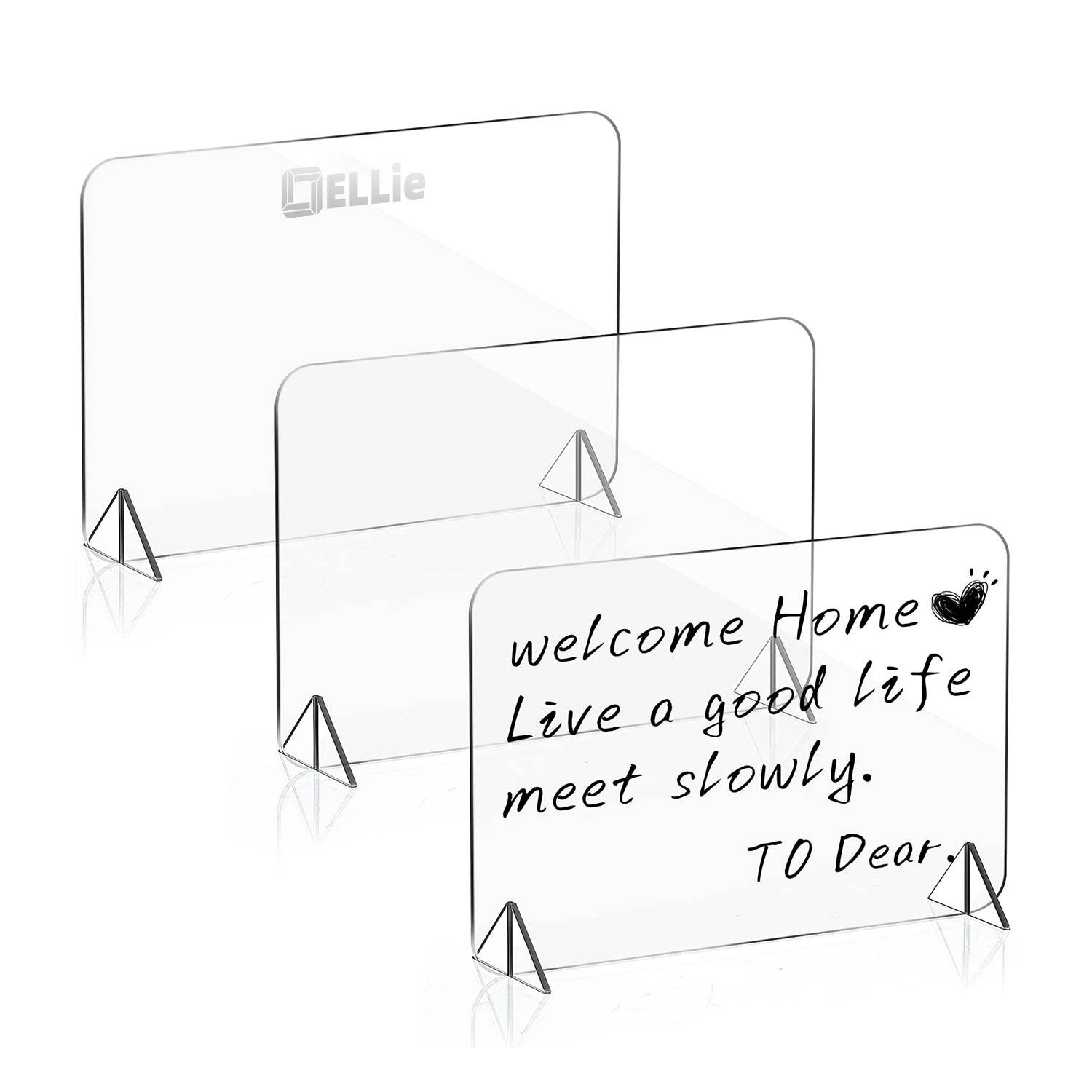 Clear Acrylic Writing Whiteboard 2