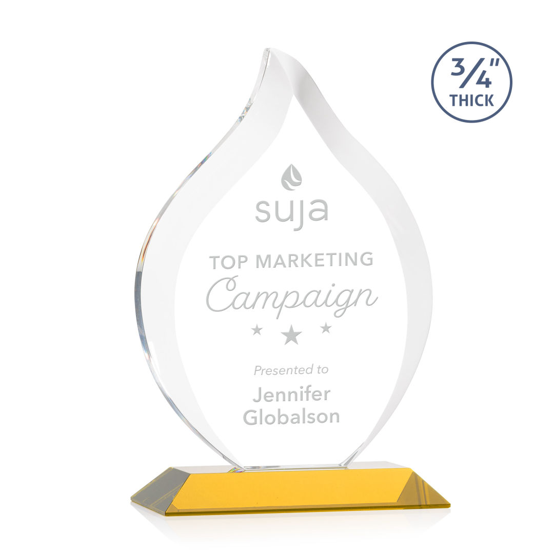 Worthington Flame Award - Amber 8