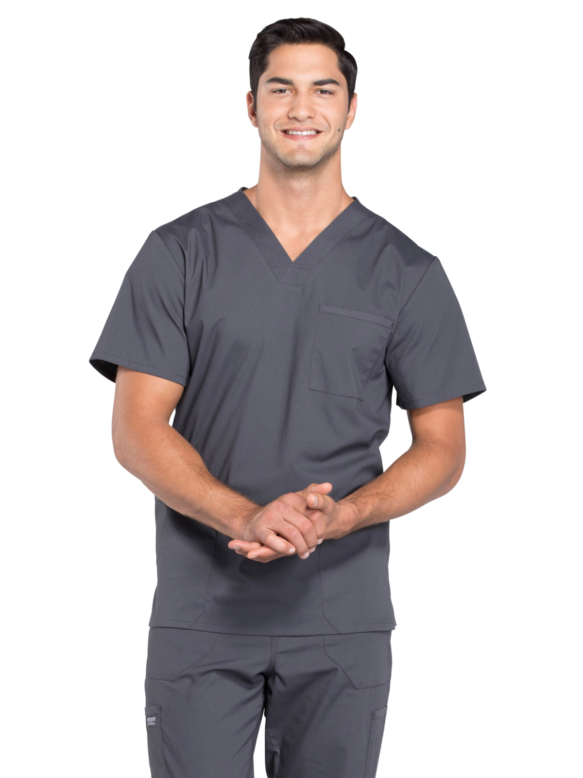 Cherokee - Workwear Professionals - Men's V-Neck Top 33