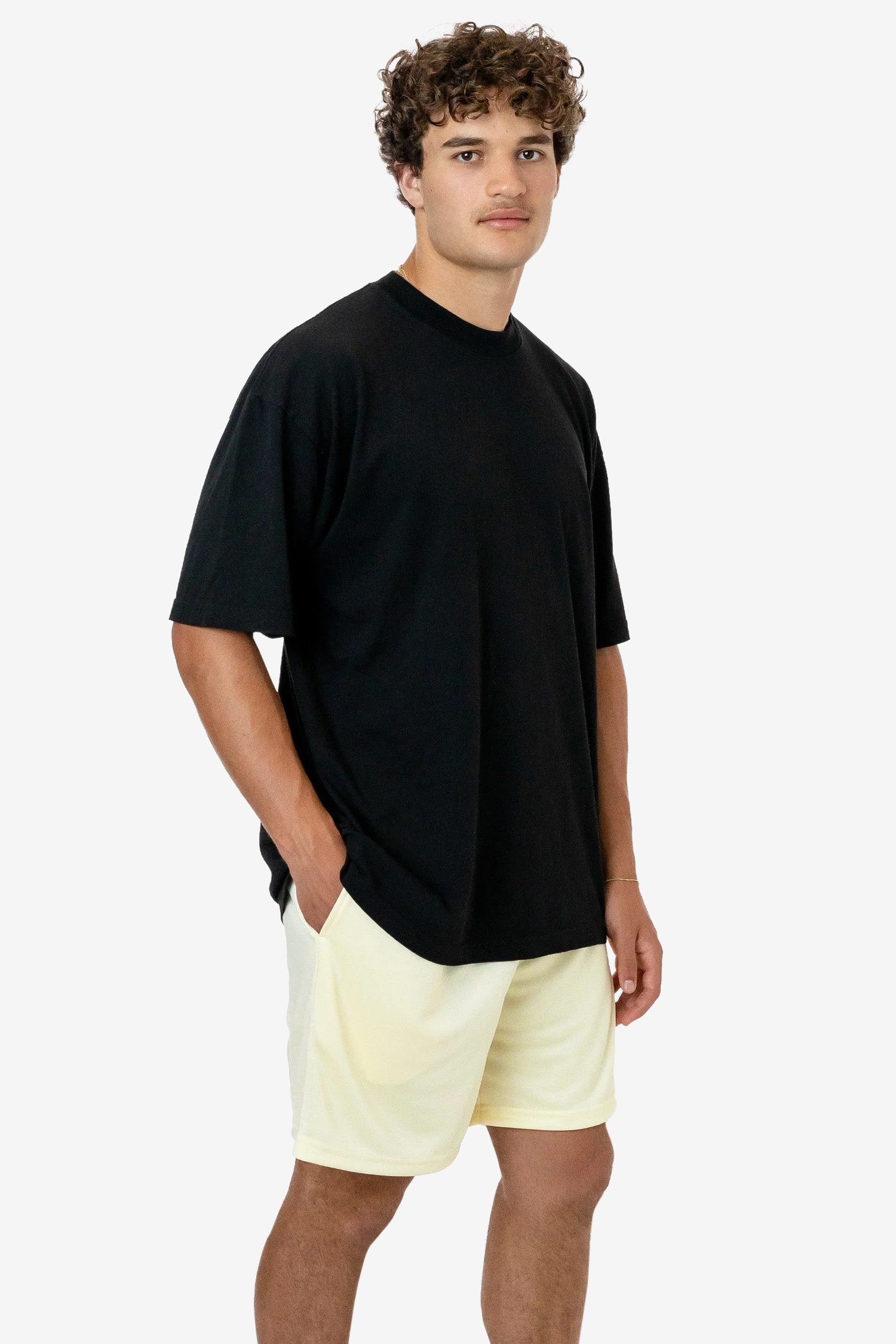 POLY PIQUE MESH MID-LENGTH SHORTS 11