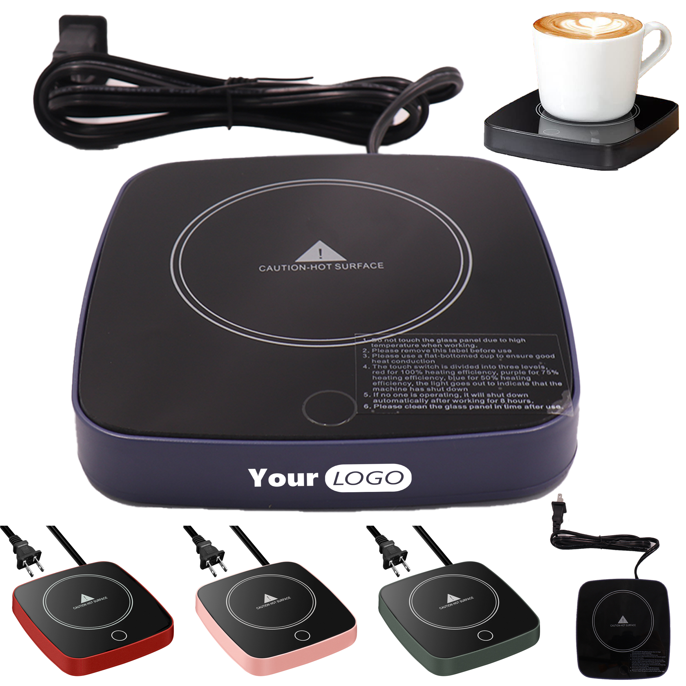 Abs Adjustable Heating Coaster 8