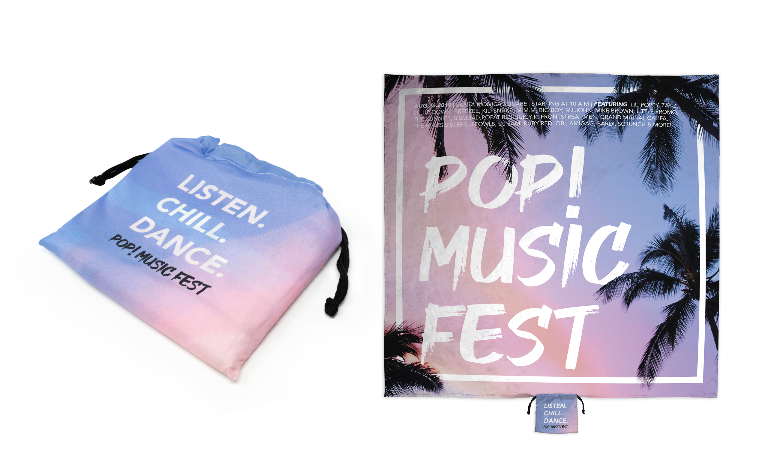 Premium Full Color Pet Bandana