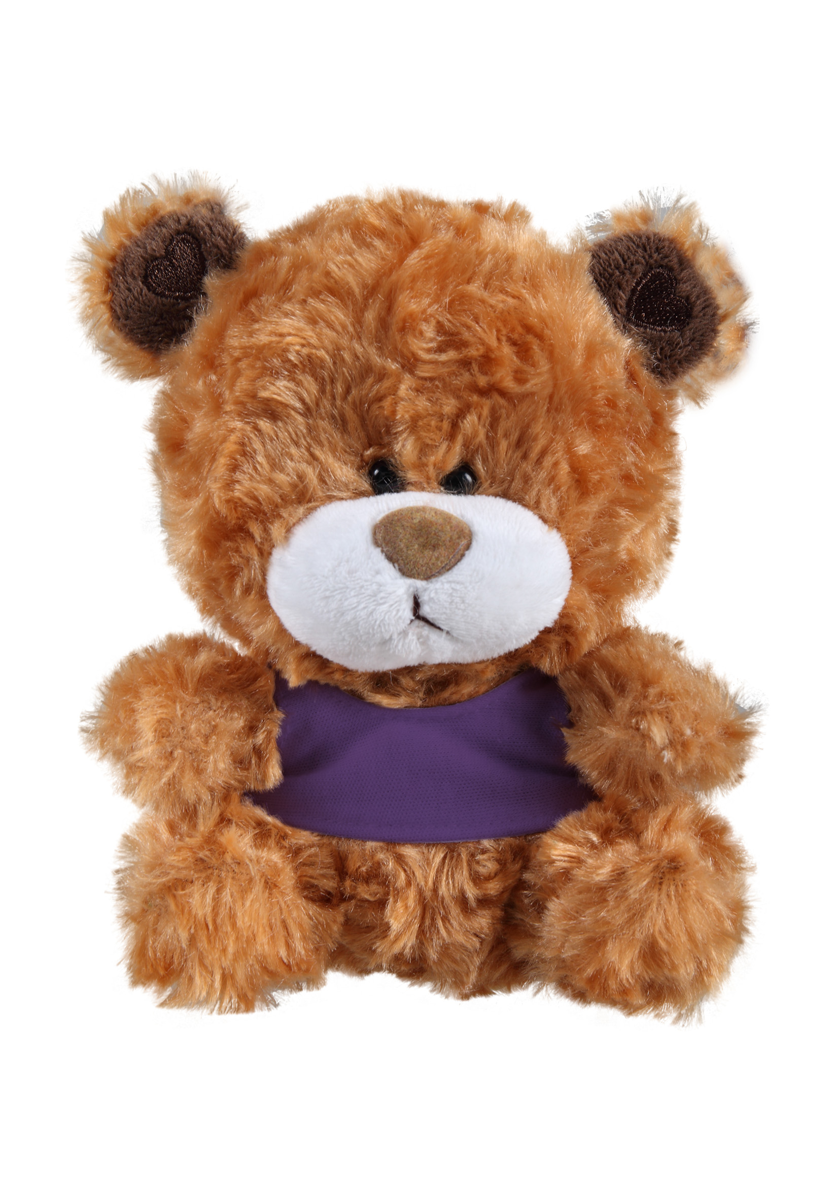 Soft Plush Mocha Qbear with Tank top 4