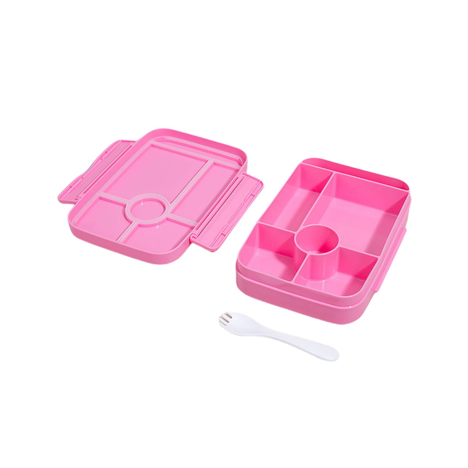 Children Students Work Plastic Microwave Bento Box 2
