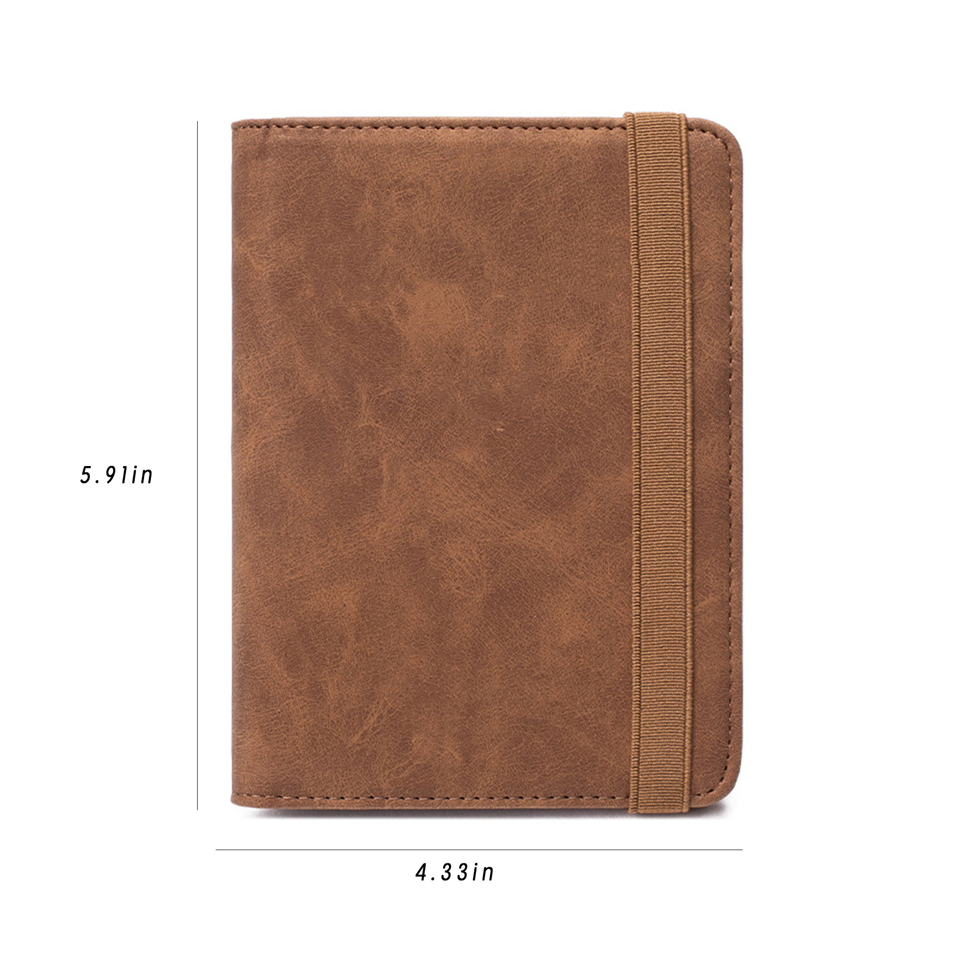 RFID shielded passport travel document card holder 4