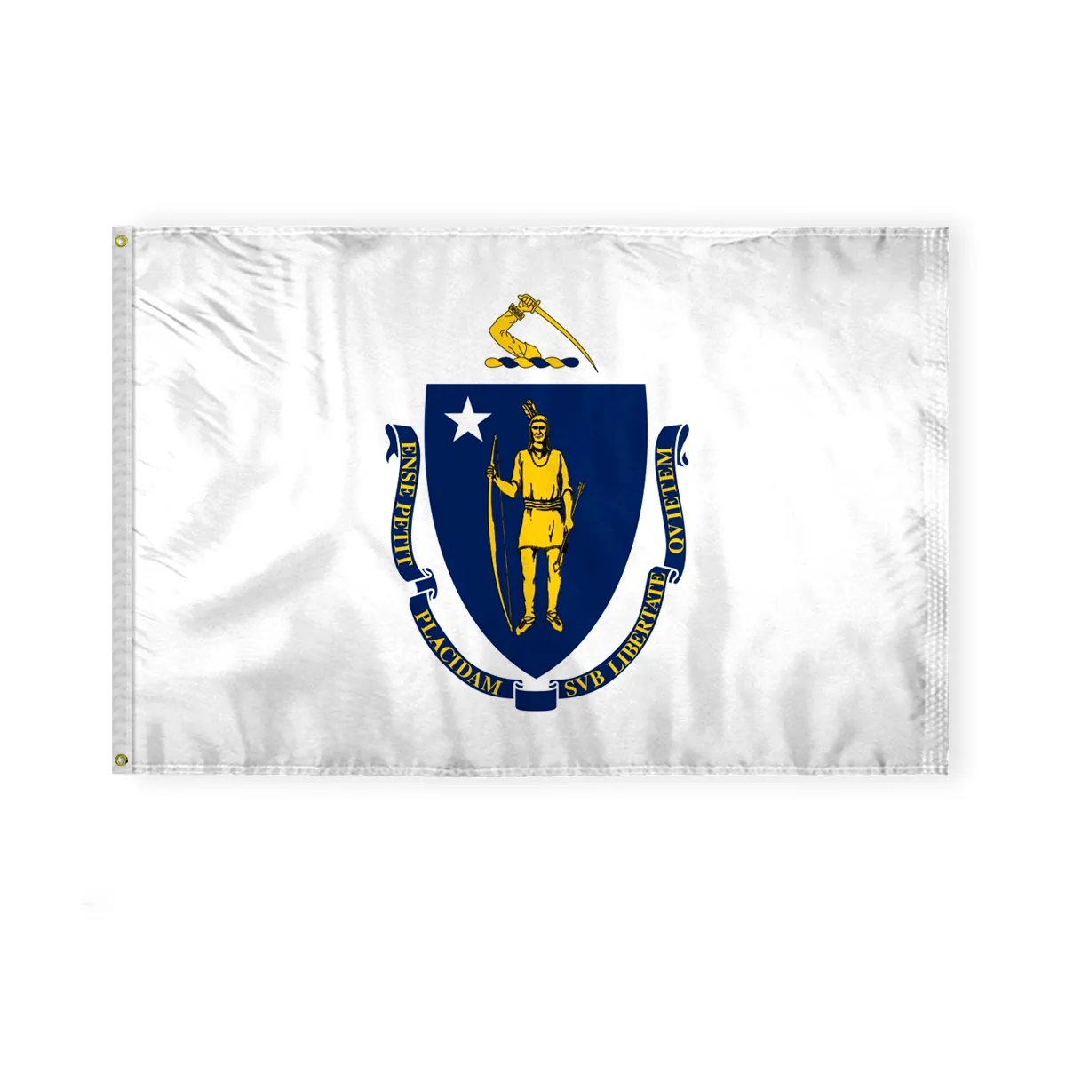 12"x18" to 8'x12' Massachusetts Nylon Flags 7