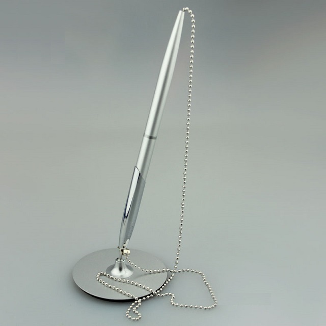 Metal Desk Pen w/ Chain 3