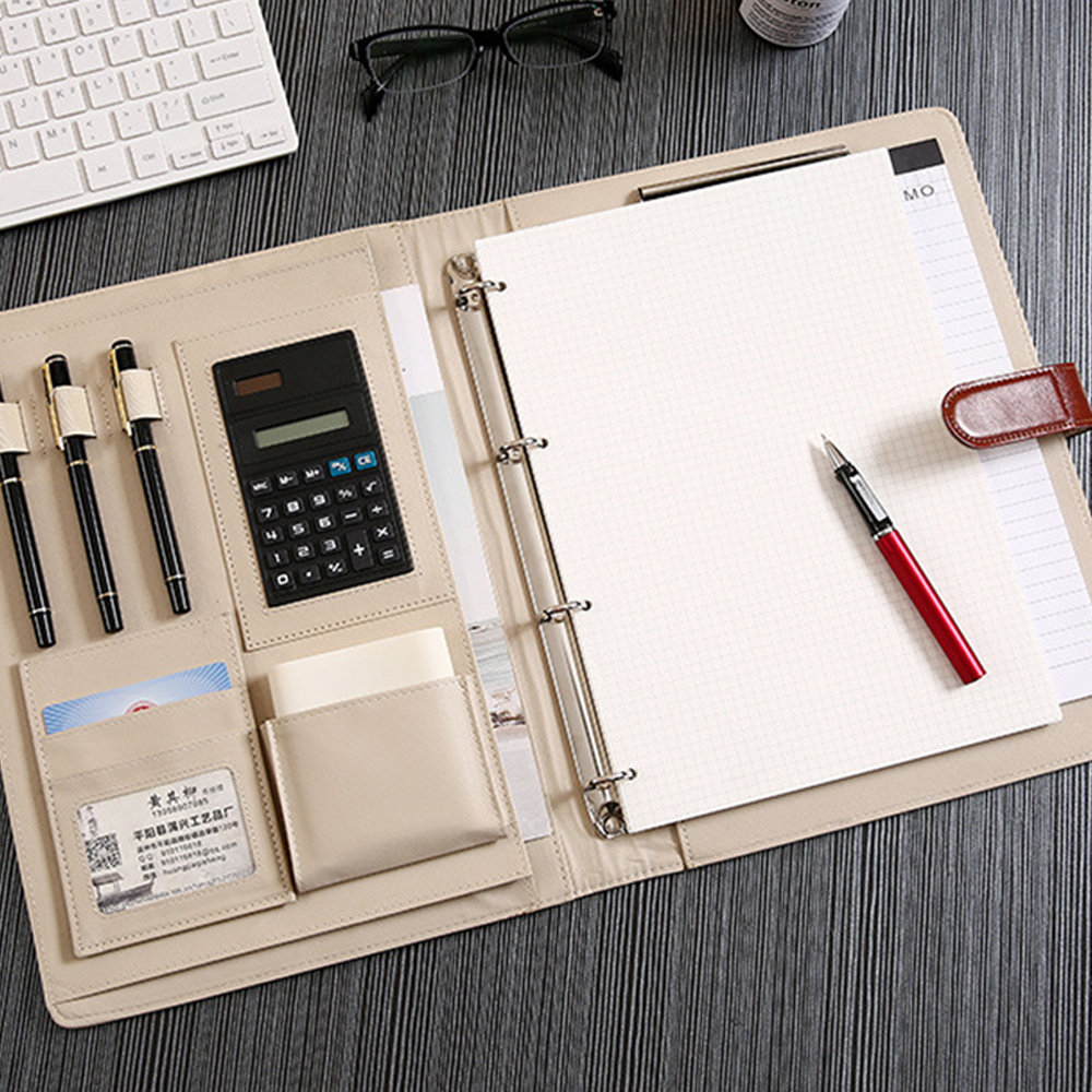 Creative A4 Business Office Leather Folder 2