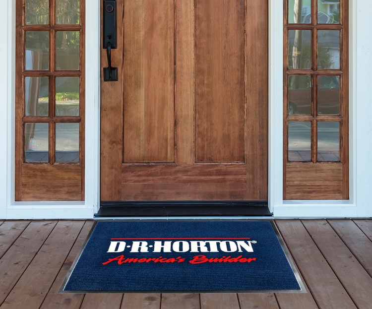 Flocked Camelot Floor Mat