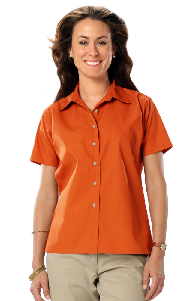 Ladies' Scotchgard Twill Short-Sleeve Shirt 19