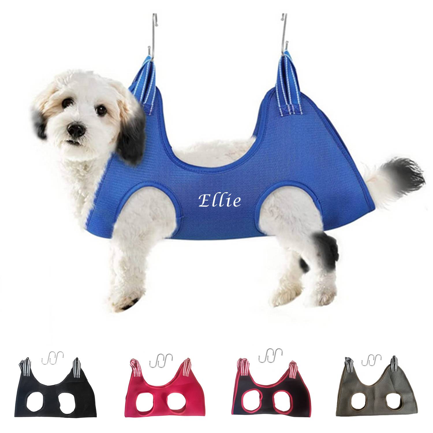 Pet Grooming Hammock Harness for Cats Dogs 2