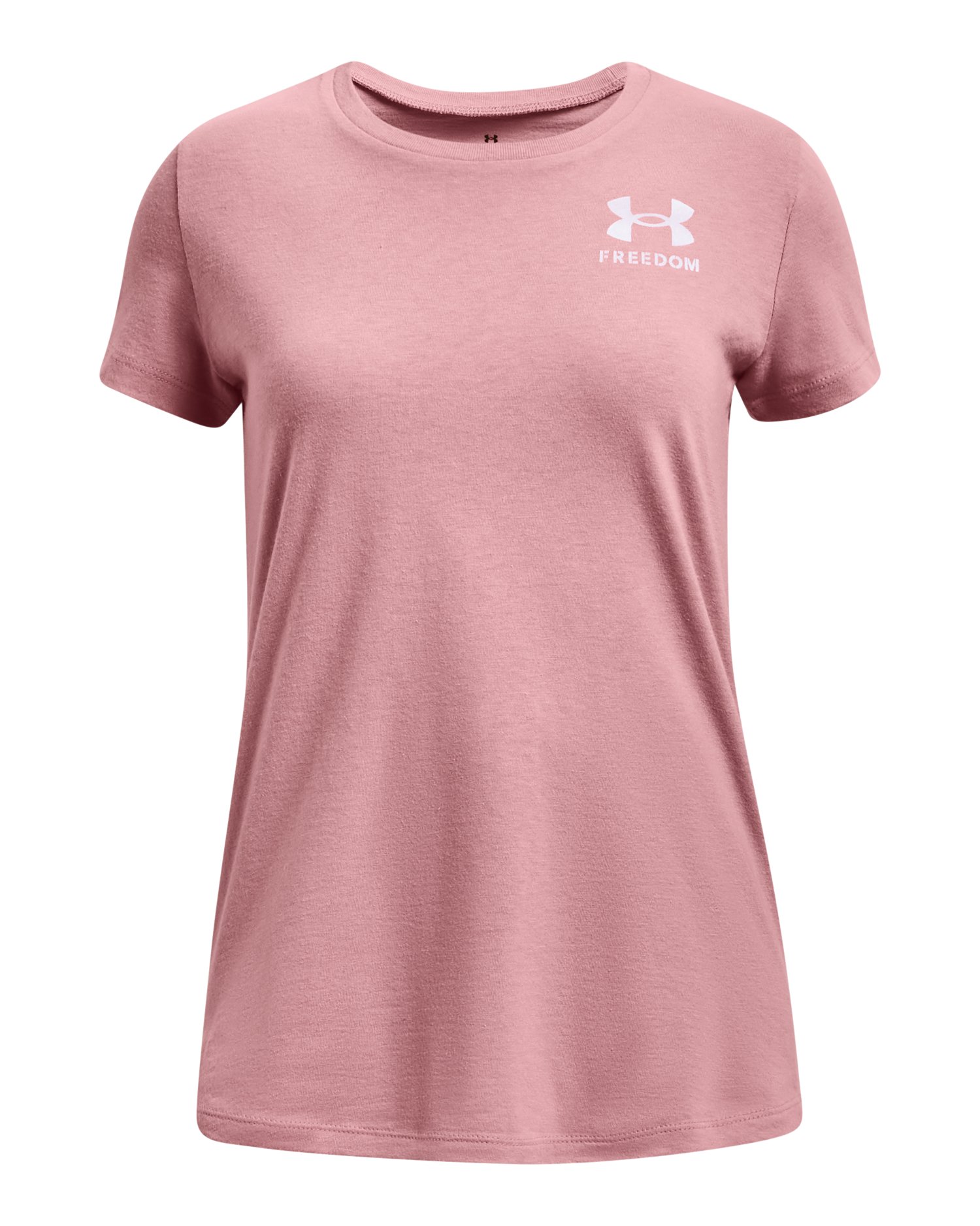 UA Freedom Flag Foil Girls' T-Shirt 4