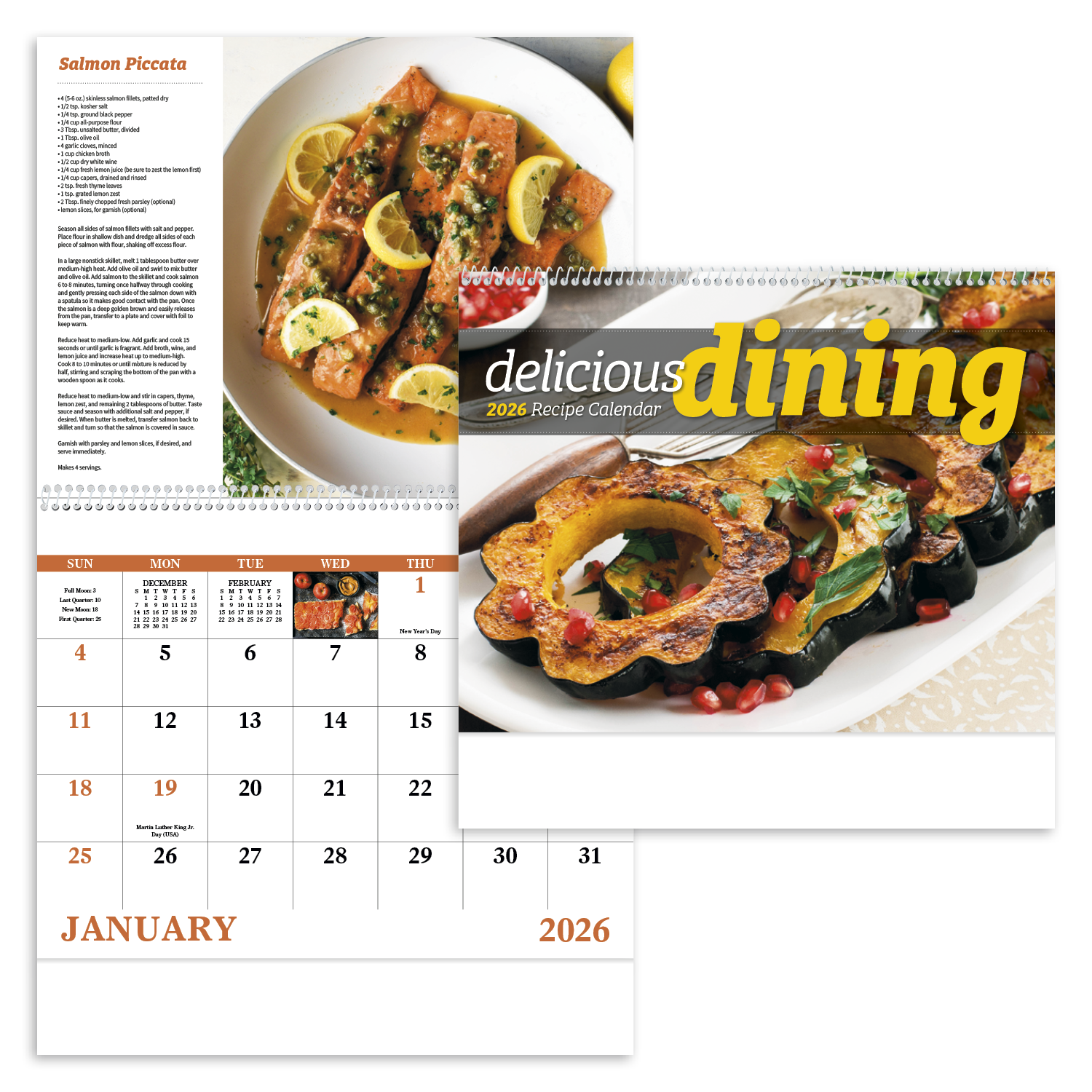 Good Value™ Delicious Dining - Spiral Calendar 9