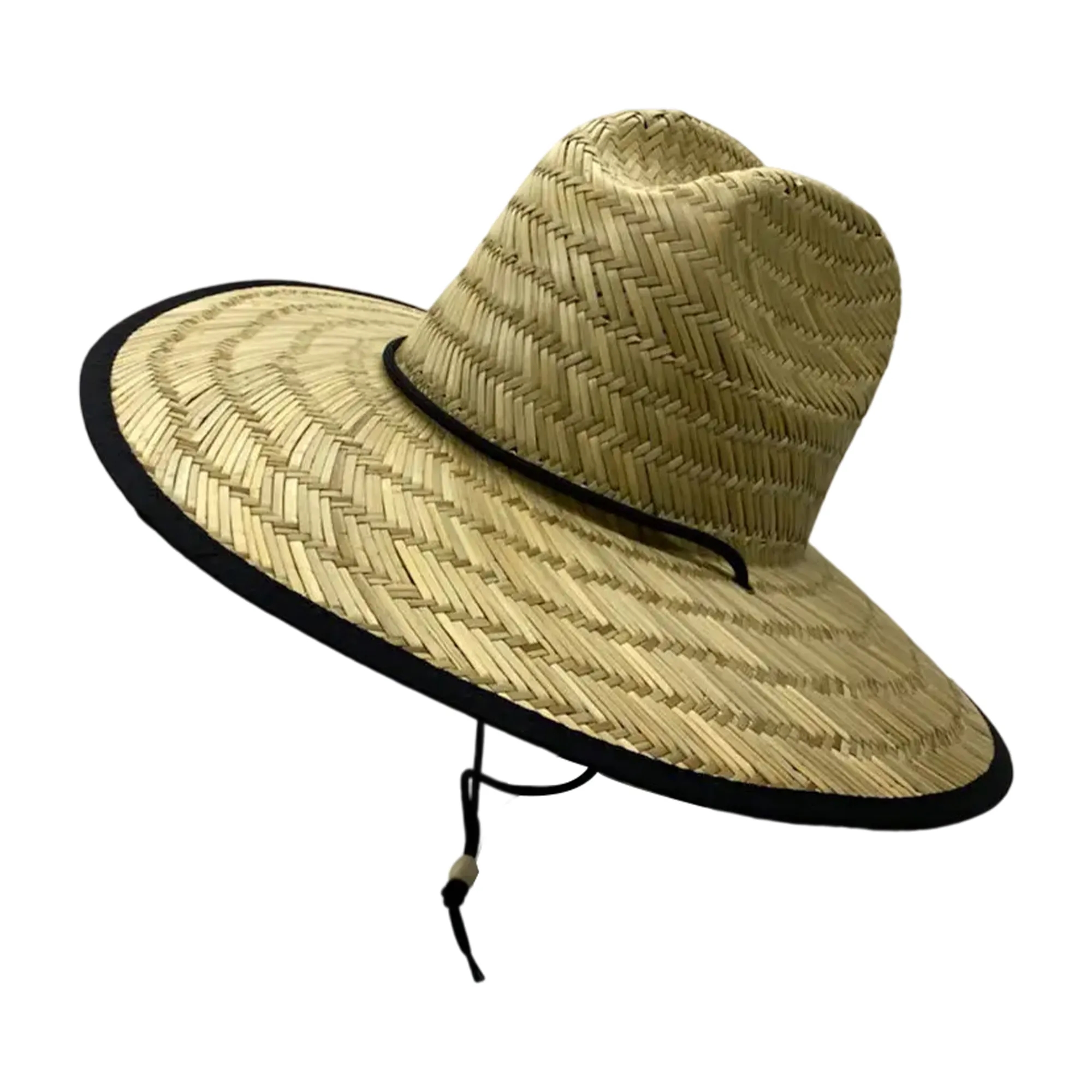 MOQ 50 Wide-Brim UPF50+ Lifeguard Straw Hat 3