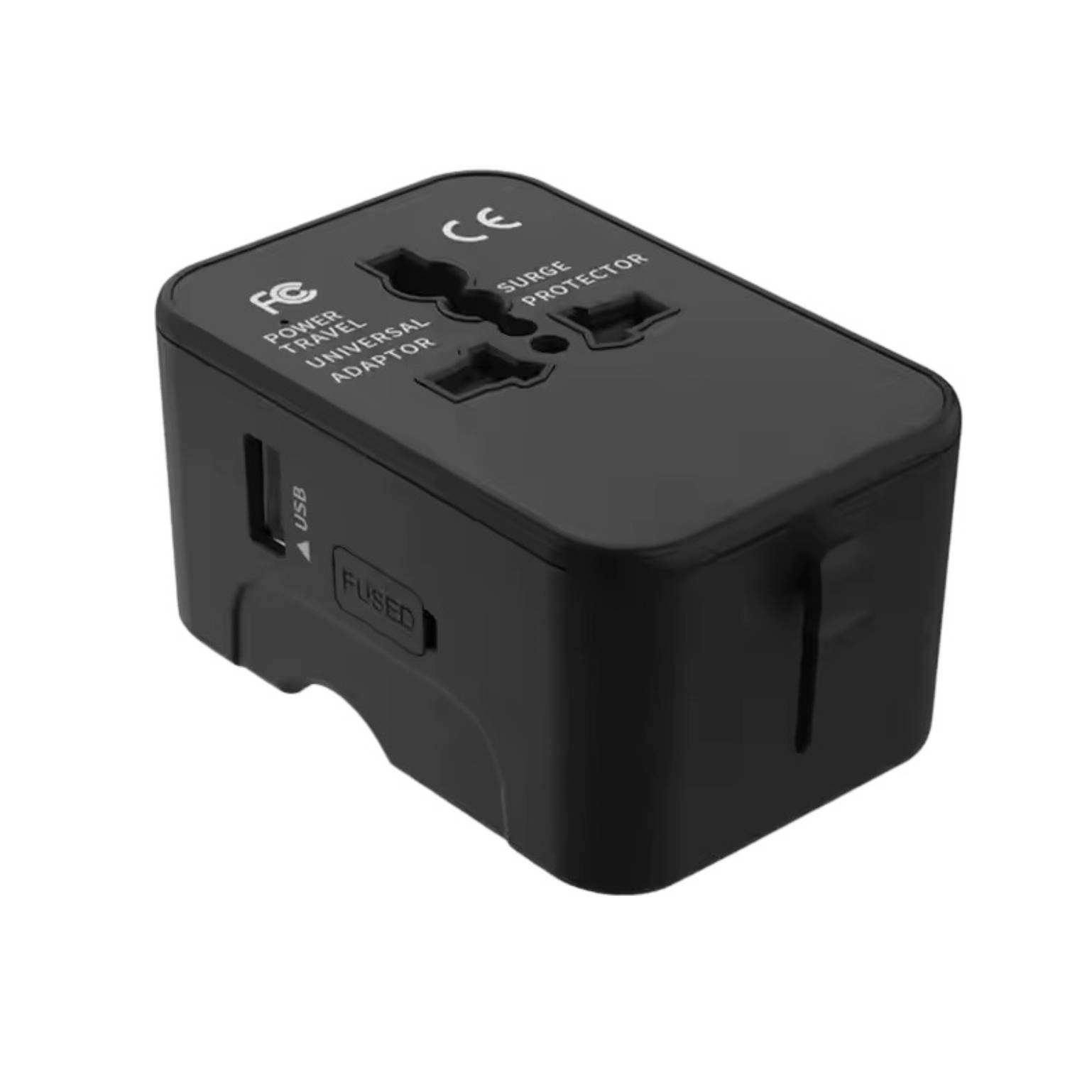 Dual Type C USB A Universal Travel Adapter 8