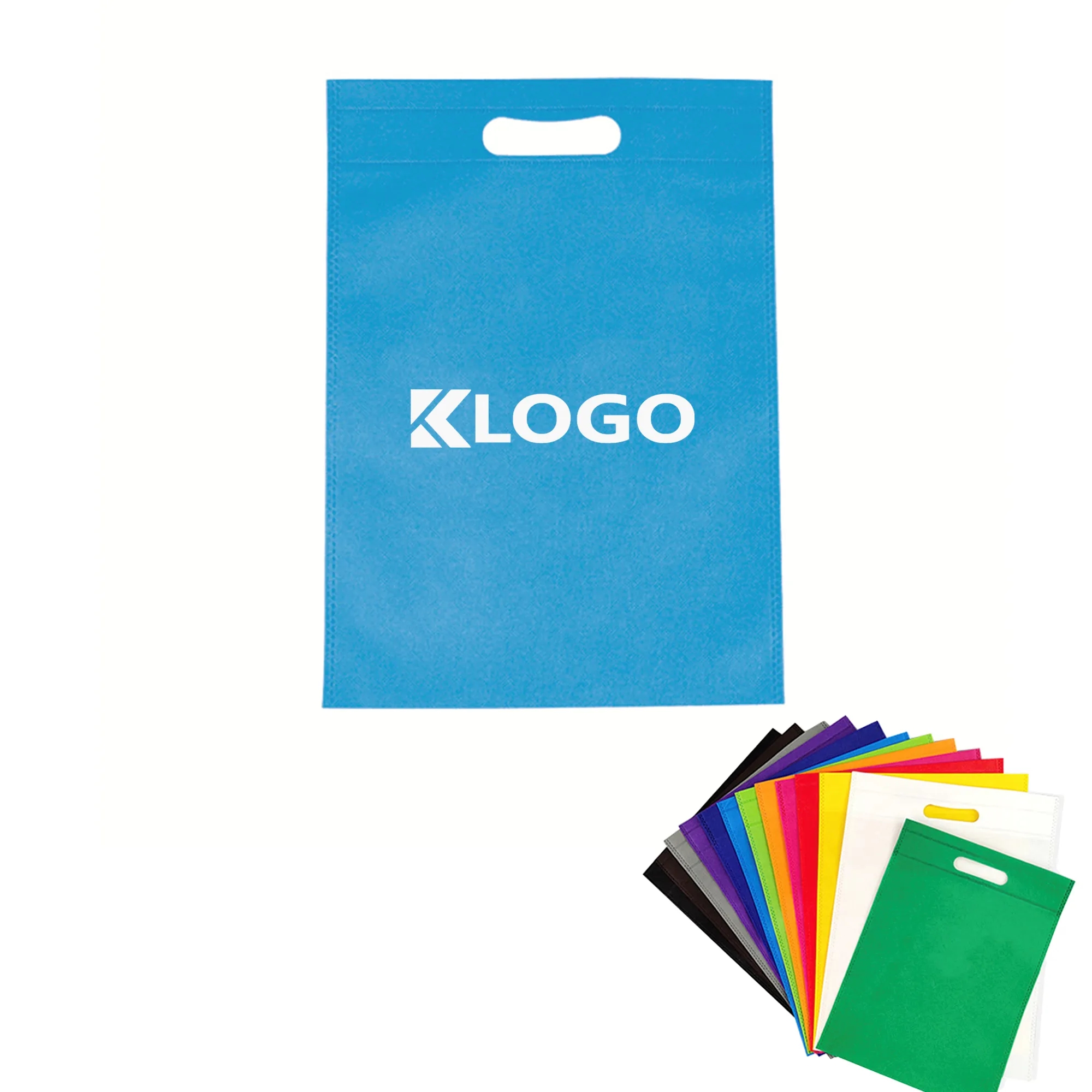 Promotional Nonwoven Heat Seal Reusable Tote Party Bag 8