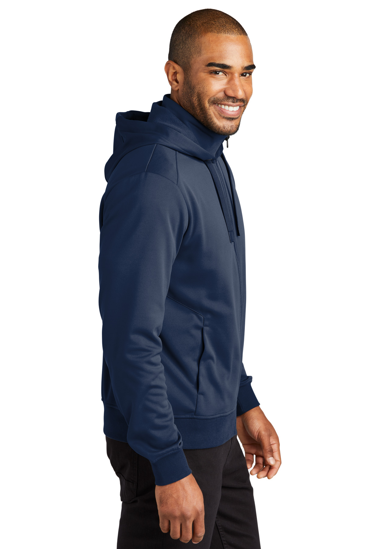Port Authority Smooth Fleece Hooded Jacket F814 26