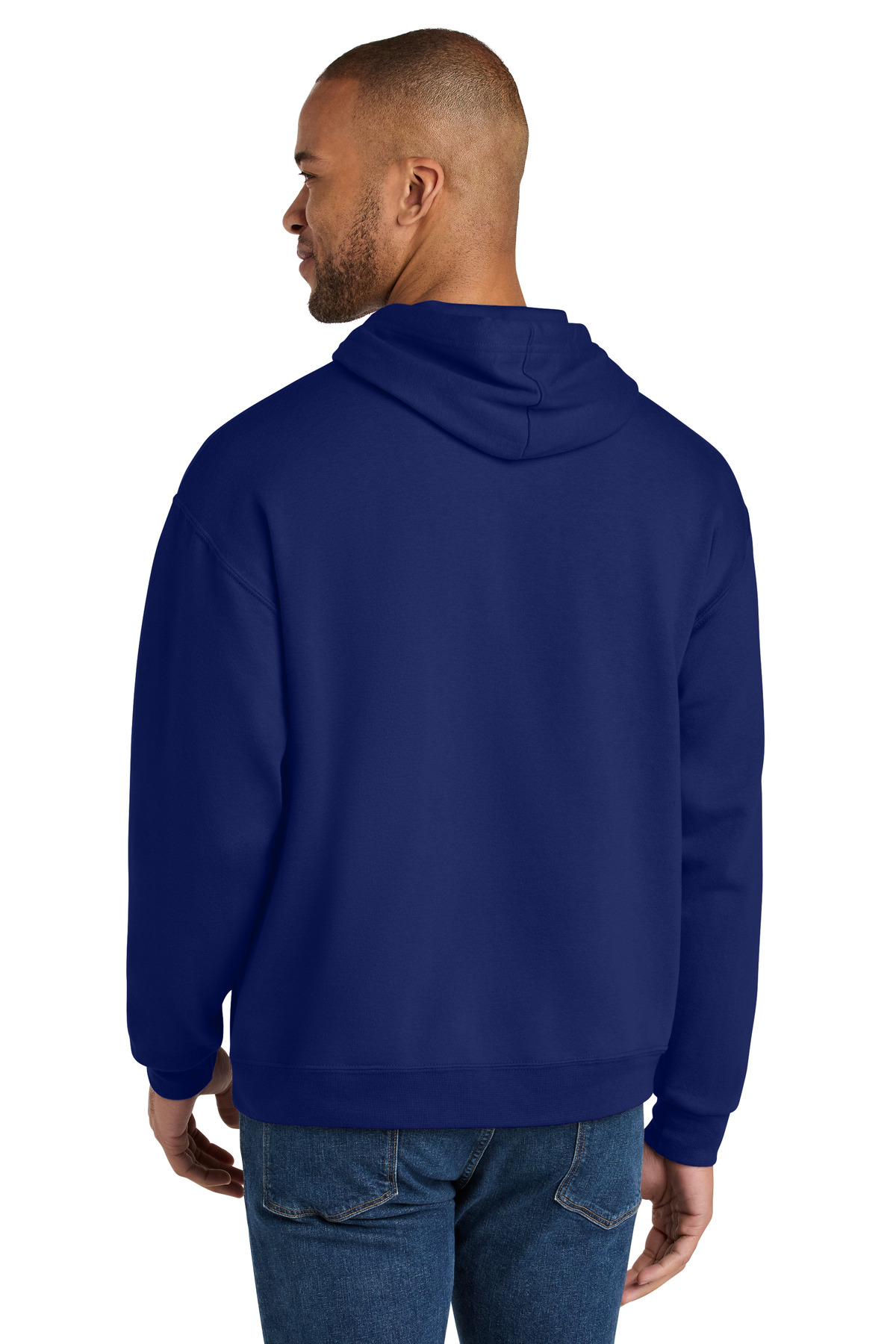 Jerzees Ultimate Unisex CVC Ring Spun Hooded Sweatshirt IC49M 67
